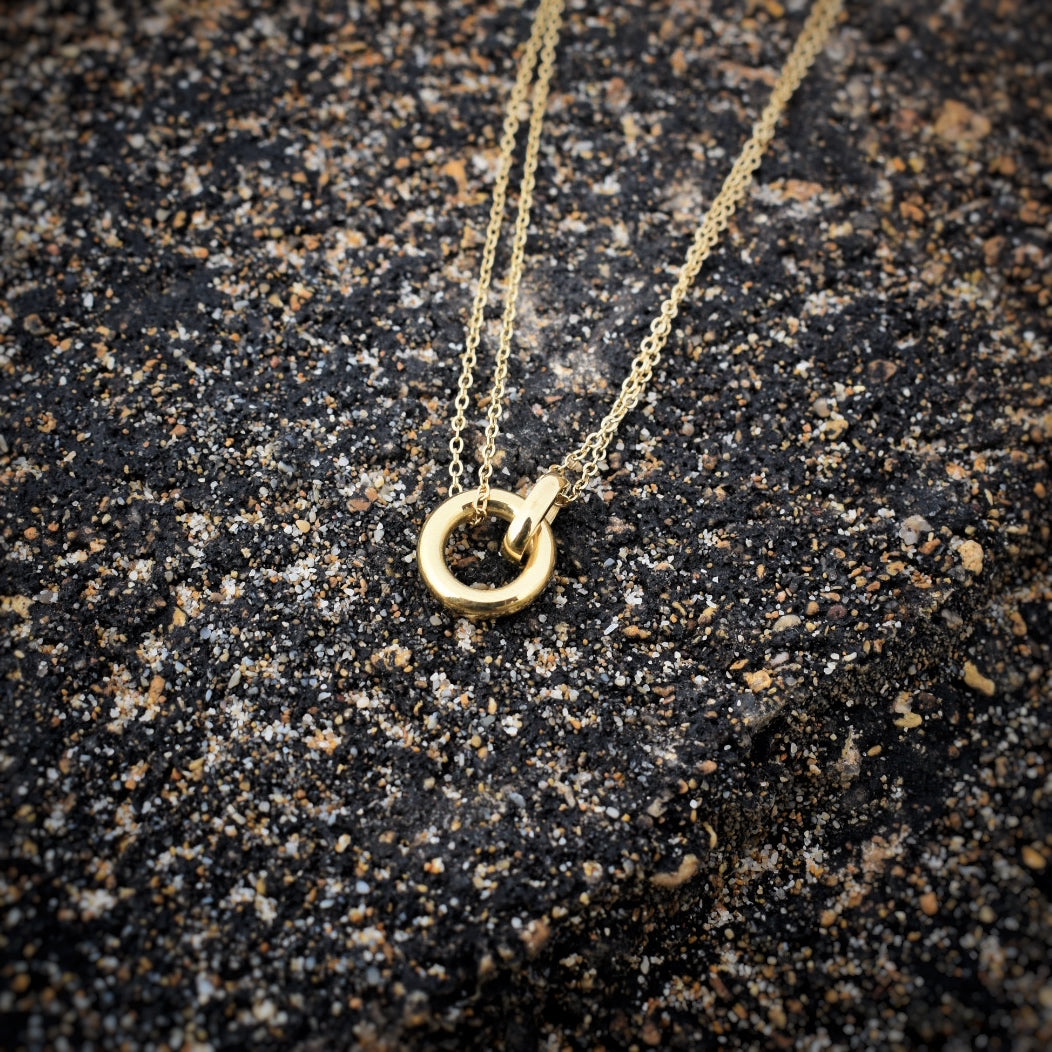 Interlocked Necklace -Stainless Steel