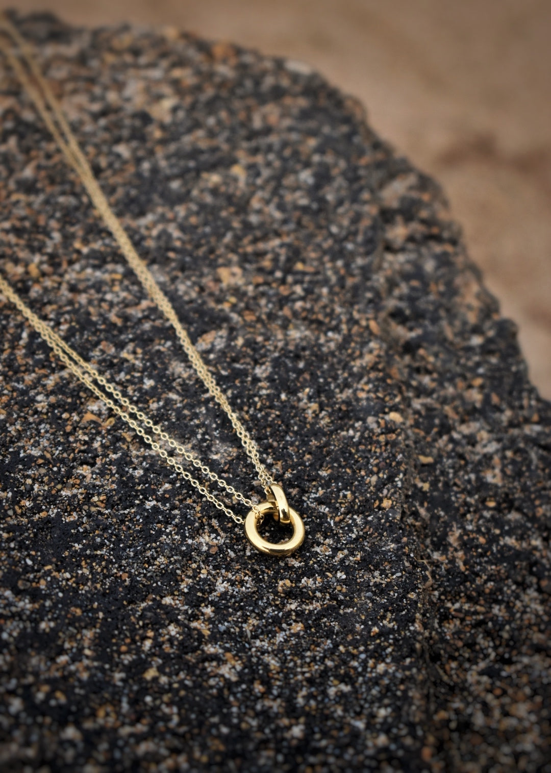 Interlocked Necklace -Stainless Steel